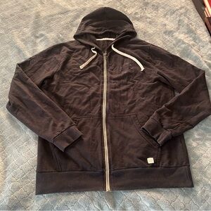 Marine Layer Dark Gray‎ Zip-Up Sweater